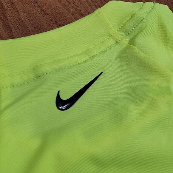 Nike Swim Life Guard Saver Yellow Rash Top Yellow - Picture 6 of 6